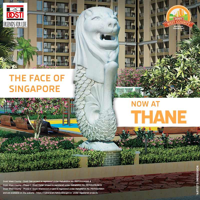 Merlion Zone at Dosti West County in Mumbai is as joyous as the rest of the expanse